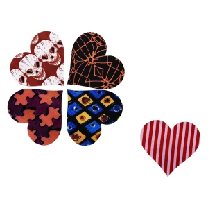 capa de mamilo de coração