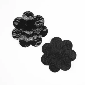 capa de mamilo de renda