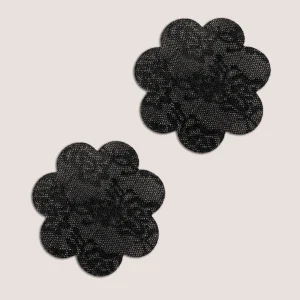 cobre mamilos de renda